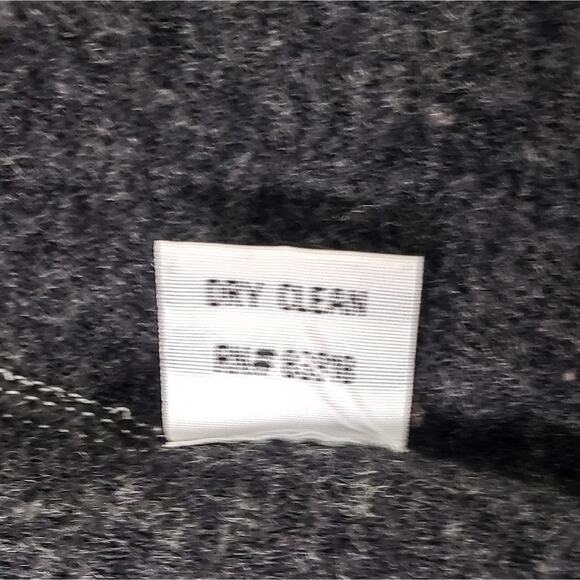 Austin Reed 100% Wool Leopard Cardigan Gray Black Neutral, Long Sleeve Sweater - Picture 8 of 8